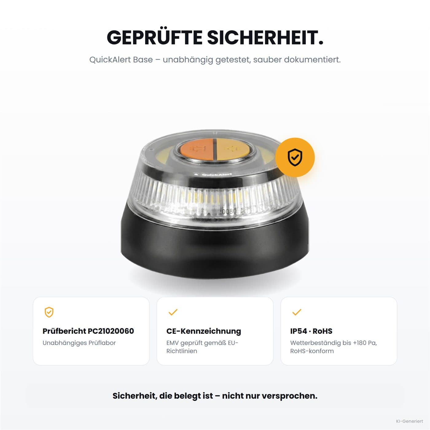 QuickAlert BASE – geprüfte Sicherheit